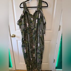 BoxLunch Princess Mononoke Forest Spirit Midi Dress 5X Studio Ghibli